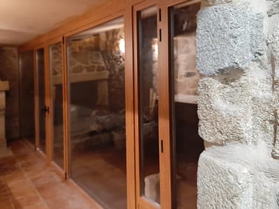 Trabajos realizados por Aluminios y PVC Moaña.