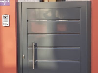 Trabajos realizados por Aluminios y PVC Moaña.