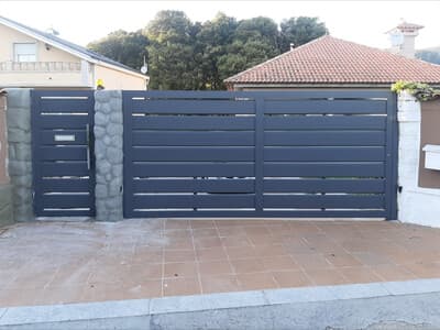 Trabajos realizados por Aluminios y PVC Moaña.