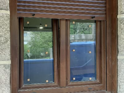 Trabajos realizados por Aluminios y PVC Moaña.